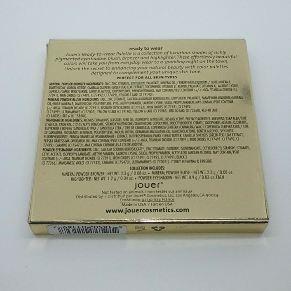 Jouer Cosmetics Ready to Wear Eyeshadow Palette - Picture 4 of 5